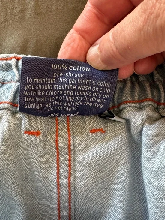 Big Bud Press Denim Hi-Rise Trousers. Size Large. - Picture 12 of 16